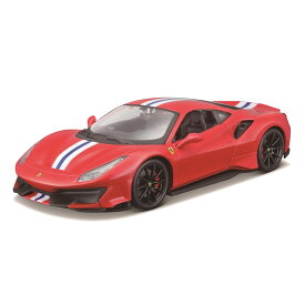 Bburago（ブラーゴ） 1/24 フェラーリ 488 ピスタ レッド ／ グッツ スーパーカー スポーツカー レース インテリア おもちゃ オモチャ おすすめ プレゼント プレミア ブラゴ ブラゴー ダイキャストカー ダイキャスト モデルカー ミニカー 車 完成品