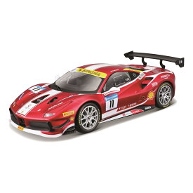 Bburago（ブラーゴ） 1/24 フェラーリ 488 チャレンジ レース レッド ／ グッツ スーパーカー スポーツカー レース インテリア おもちゃ オモチャ おすすめ プレゼント プレミア ブラゴ ブラゴー ダイキャストカー ダイキャスト モデルカー ミニカー 車 完成品