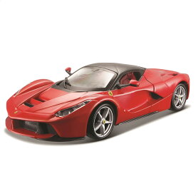 Bburago（ブラーゴ） 1/24 フェラーリ ラフェラーリ レッド ／ スーパーカー スポーツカー レース ヨーロッパ車 イタリア グッツ インテリア おもちゃ オモチャ おすすめ プレゼント プレミア ブラゴ ブラゴー ダイキャストカー ダイキャスト モデルカー ミニカー 車 完成品