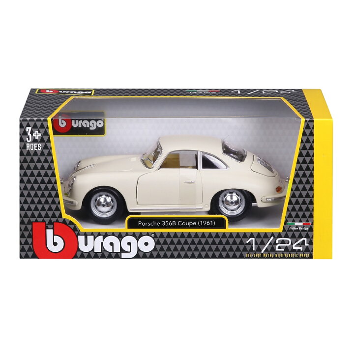 楽天市場】Bburago（ブラーゴ） 1/24 ポルシェ 356B クーペ 1961  
