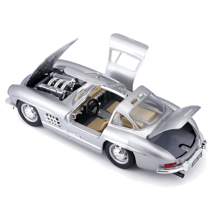 楽天市場】ミニカー 1/24 Bburago メルセデスベンツ 300SL 1954 