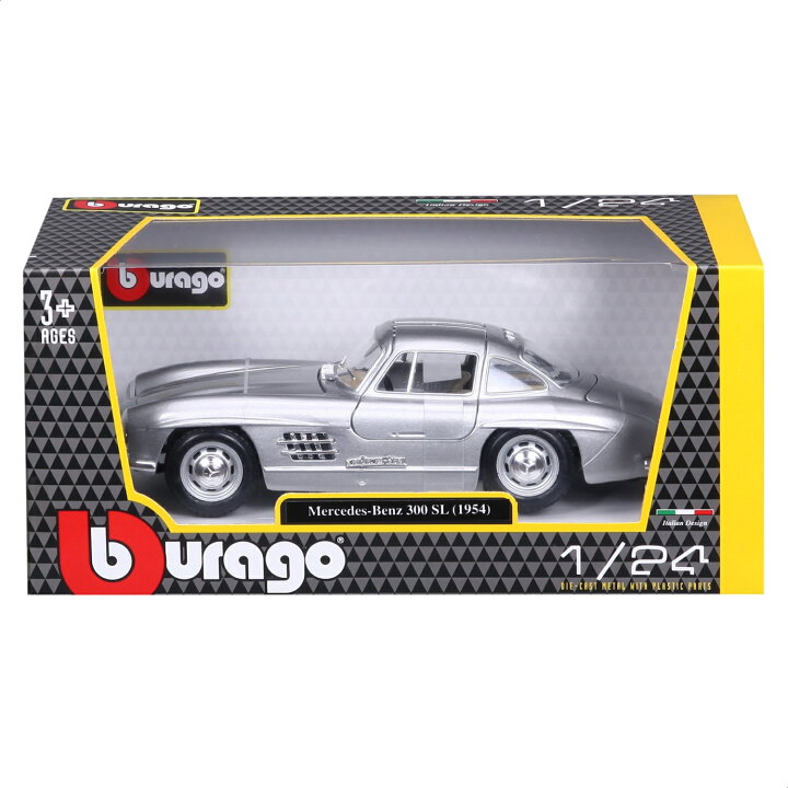 楽天市場】ミニカー 1/24 Bburago メルセデスベンツ 300SL 1954 