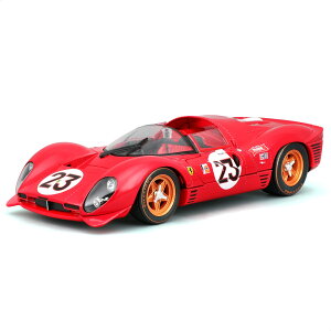 �~�j�J�[ 1/24 Bburago �t�F���[�� 330 P4 �f�C�g�i #23 1967 ���b�h �^ �_�C�L���X�g �_�C�J�X�g ���f���J�[ �����i �u���[�S �u���S �u���S�[ �R���N�V���� �C���e���A �v���[���g �X�P�[�����f�� 