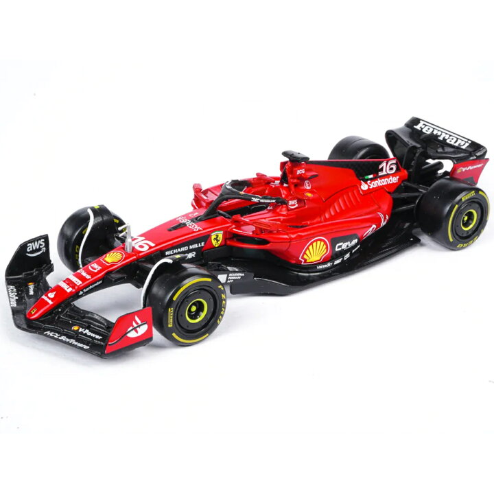 楽天市場】Bburago（ブラーゴ） 2023モデル 1/43 フェラーリ SF-23 #16 