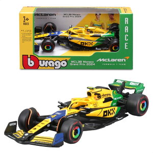 Bburago�i�u���[�S�j 1/43�y���i�RGP �Z�i�E�Z���v���z2024 �}�N���[�����E�t�H�[�~����1�`�[�� MCL38 #4�i�h���C�o�[�Ȃ��j�^ F1 �O�b�c �C���e���A �������� �������� �v���[���g �v���~�A �u���S