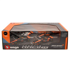 Bburago�i�u���[�S�j 1/43 �}�N���[�����E�t�H�[�~����1�`�[�� #4 �����h�E�m���X 4��Z�b�g�i�h���C�o�[�Ȃ��j�^ F1 ���[�X �O�b�c �C���e���A �������� �������� �v���[���g �v���~�A �u���S 