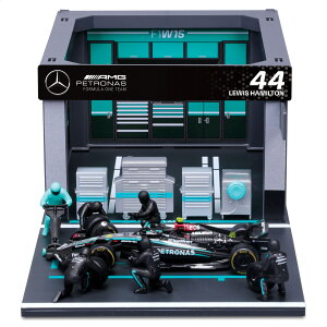 F1 �~�j�J�[ 1/43 Bburago �t�H�[�~���� �s�b�g�p�X 2024 �����Z�f�XAMG�E�y�g���i�X�E�t�H�[�~����1�`�[�� W15 #44 ���C�X�E�n�~���g�� �^ �_�C�L���X�g �_�C�J�X�g ���f���J�[ �����i �u���[�S �u