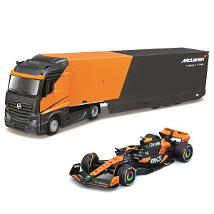 F1 �~�j�J�[ 1/43 Bburago �Z�~�g���b�N with 2024 �}�N���[�����E�t�H�[�~����1�`�[�� MCL38 #4�i�h���C�o�[�Ȃ��j�^ �_�C�L���X�g �_�C�J�X�g ���f���J�[ �����i �u���[�S �u���S �u���S�[ ���[�V��