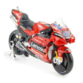 Maisto（マイスト） 1/18 ドゥカティ レノボ レーシング ドゥカティ デスモセディチGP #43 ジャック ミラー 2021年 MotoGP ／ MOTO モトGP レース グッツ アメ車 旧車 レース インテリア おもちゃ おすすめ プレゼント レッド オートバイ ダイキャスト モデル バイク 完成品