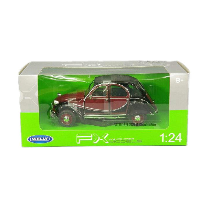 楽天市場】Welly（ウィリー） 1/24 シトロエン 2CV 6 チャールストン  