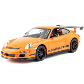 Welly（ウィリー） 1/24 ポルシェ 911 GT3 RS オレンジ ／ ヨーロッパ車 スーパーカー スポーツカー レース グッツ アメ車 旧車 レース インテリア おもちゃ オモチャ おすすめ プレゼント プレミア ダイキャストカー ダイキャスト モデルカー ミニカー 車 完成品