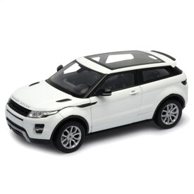 ミニカー 1/24 WELLY ランドローバー レンジローバー イヴォーク ホワイト ／ ダイキャスト ダイカスト モデルカー 完成品 ウィリー Welly コレクション インテリア プレゼント スケールモデル ディスプレイ