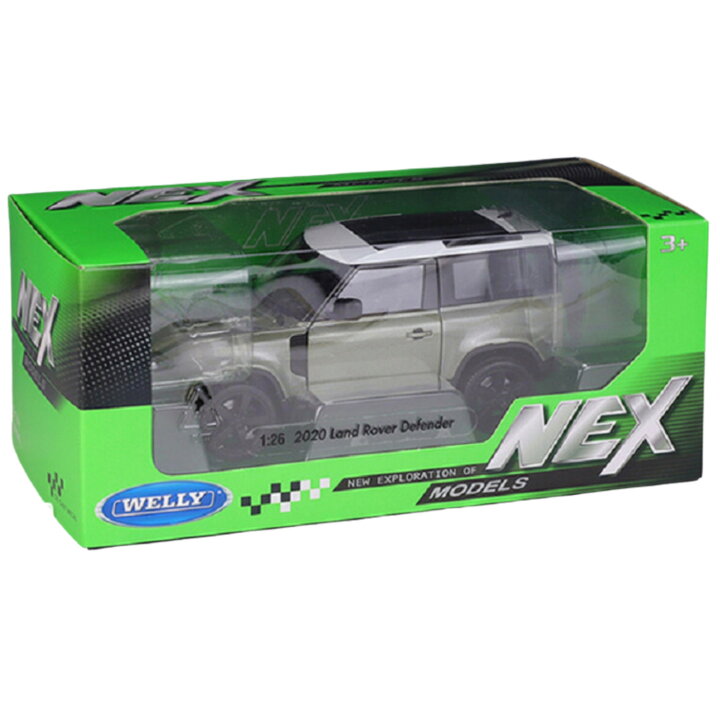 ランドローバー ディフェンダー 1/24 ラジコン 艶消しグリーン 新品