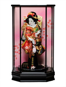 【羽子板】【匠一好】羽子板13号さくら:純金金襴振袖押絵羽子板:匠一好作【羽子板ケース】【正月飾】