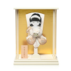 【押絵羽子板】羽子板8号レトロ&モダン押絵羽子板ケース:伏見屋監修【羽子板アクリルケース】