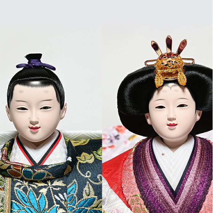 楽天市場】【雛人形】【緋毛氈七段】七段飾 万葉雛 緋毛氈段：九番親王 