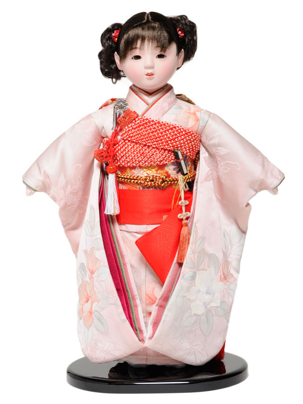 日本全国送料 手数料無料 全品価格保証 低価格 市松人形 10号市松人形：正絹京染衣装 在庫一掃売り切りセール ：翠華作 愛ちゃん ひな人形 浮世人形