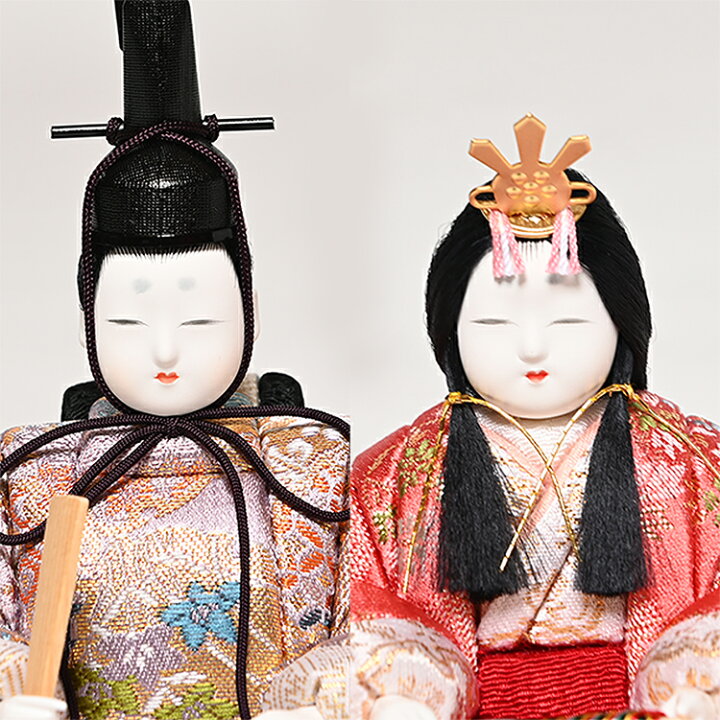 楽天市場】【ひな人形】【木目込五人飾】木目込人形：安土雛：一秀作 