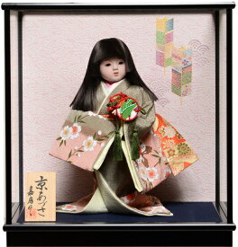 【わらべ人形】浮世・御所8号京あずさ：嘉房作【ひな人形】【浮世人形】