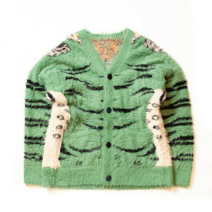 楽天市場】SEVESKIG セヴシグ Tibetan Tiger Knit Cardigan チベタン 