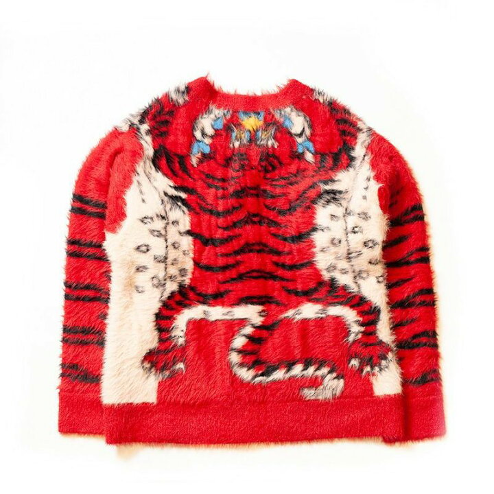 楽天市場】SEVESKIG セヴシグ Tibetan Tiger Knit Cardigan チベタン 