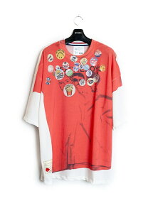 SEVESKIG�@Vintage Graphic Trompe-l'?il S/SL Tee T�V���c�@�Z���V�O