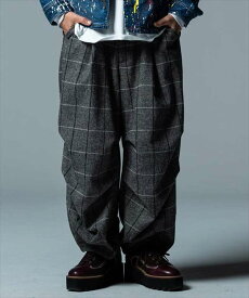 glamb グラム　Glen Check Balloon Pants グレンチェックバルーンパンツ