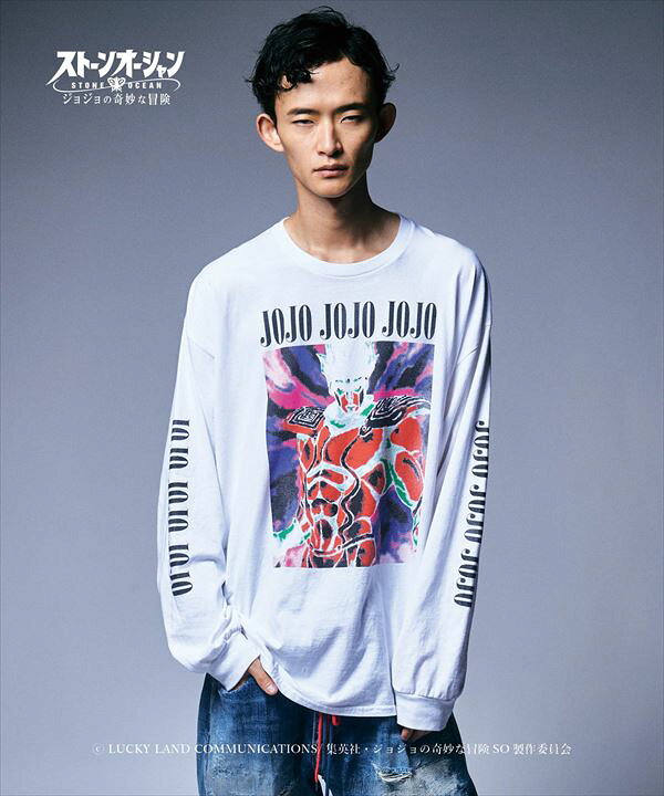 楽天市場】JOJO x glamb グラム Sp Long Sleeves T / スタープラチナ 