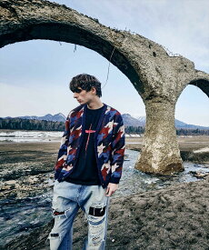glamb グラム　Houndstooth Cardigan ハウンドトゥースカーディガン