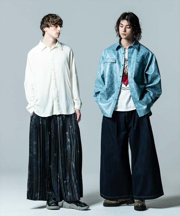 楽天市場】glamb グラム Extra Baggy Denim エクストラバギーデニム 