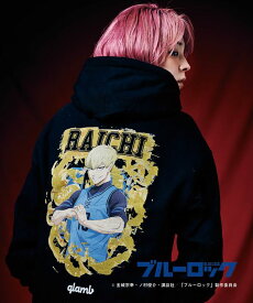 ブルーロック × glamb グラム　雷市 陣吾　Raichi Jingo Hoodie　ライチジンゴ　パーカー