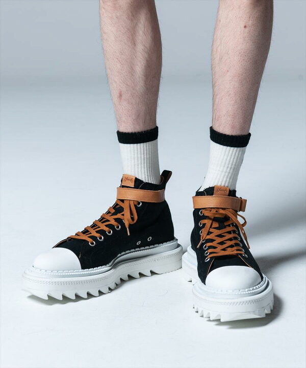 楽天市場】glamb グラム Shark Sole Canvas Sneakers シャークソール 