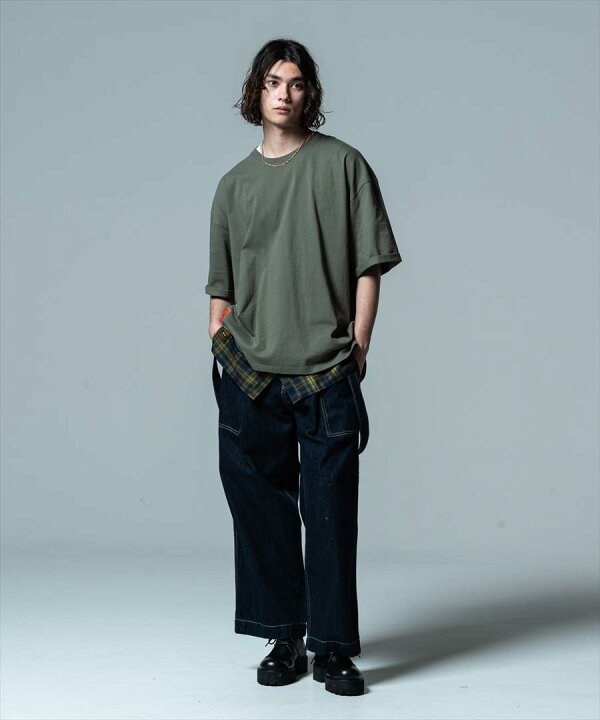 楽天市場】glamb グラム Suspender Raw Denim サスペンダーロウデニム 