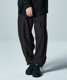 glamb グラム Windowpane Balloon Pants ウインドウペンバルーンパンツ