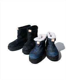 glamb グラム　Denim Boa Boots デニムボアブーツ