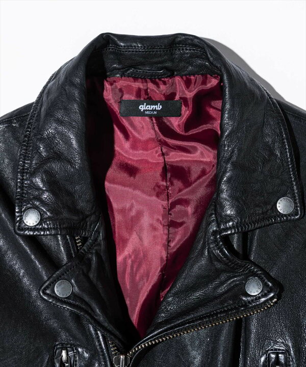 楽天市場】glamb グラム Punk Bouquet Riders Jacket パンクブーケ 