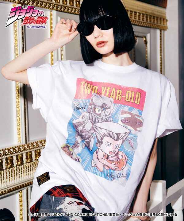 楽天市場】ディエイジド ポルナレフTシャツ De-aged Polnareff T 