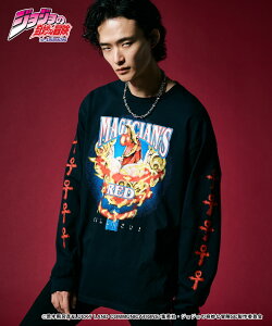 glamb �O�����@Magician's Red Long Sleeves T-shirt �}�W�V�����Y���b�h�����O�X���[�uT�V���c�@JOJO