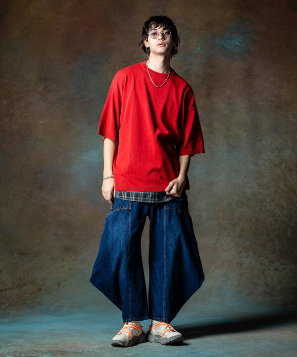 楽天市場】glamb グラム Kite Shaped Denim カイトシェイプトデニム  