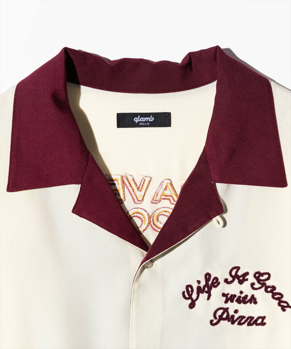 楽天市場】glamb グラム Express Bowling Shirt エクスプレス 