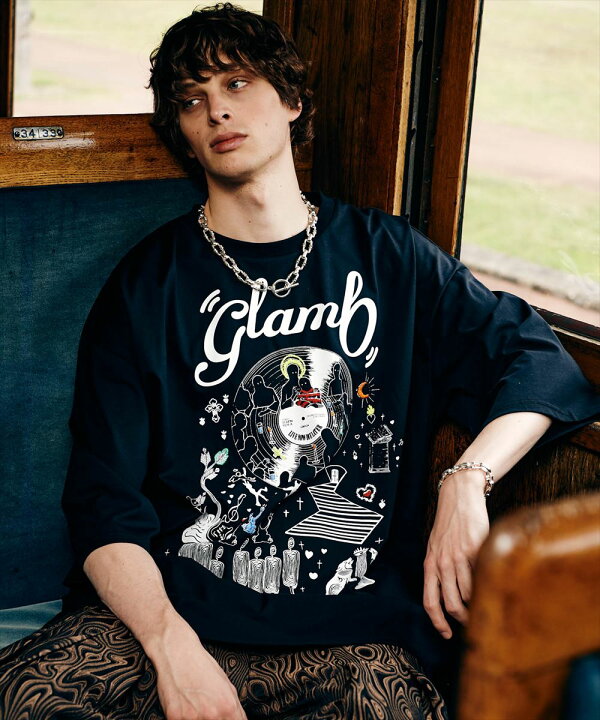 楽天市場】glamb グラム Needlework Oversize T-shirts ニードルワーク  