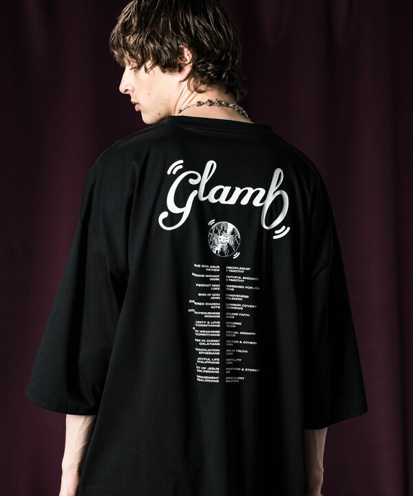 楽天市場】glamb グラム Needlework Oversize T-shirts ニードルワーク 