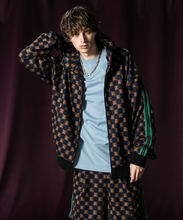 楽天市場】glamb グラム Monogram Hooded Jersey モノグラムフーデッド 