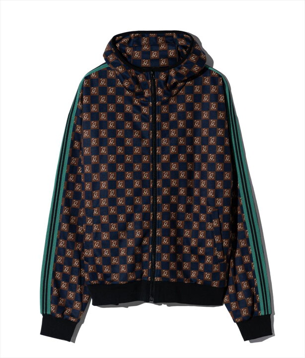 楽天市場】glamb グラム Monogram Hooded Jersey モノグラムフーデッド 