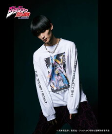 ジョジョの奇妙な冒険 JOJO　glamb グラム　Caesar A. Zeppeli Long Sleeves T-shirts シーザーエーツェペリ ロングスリーブTシャツ