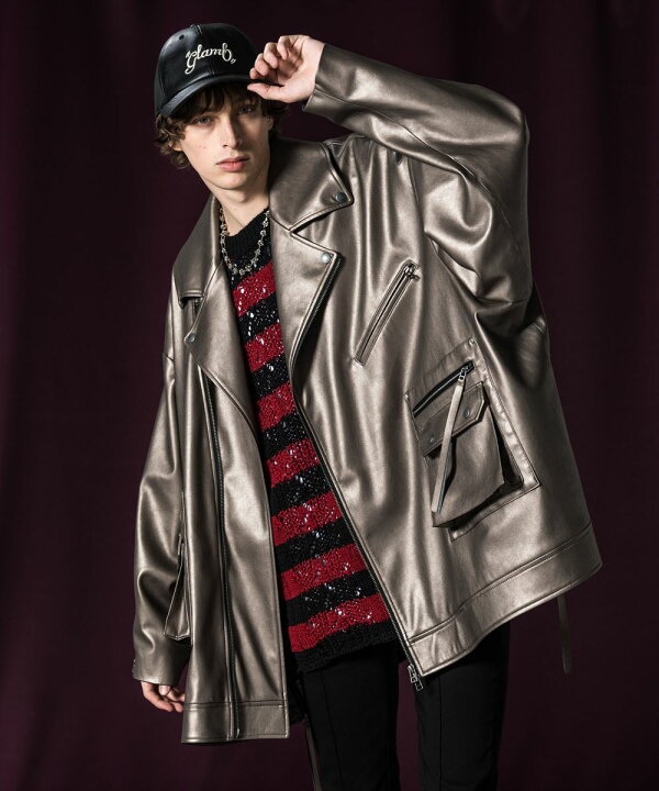 楽天市場】glamb グラム 4XL Riders Jacket フォーエックスエル 
