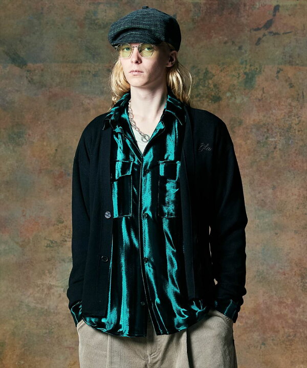 楽天市場】glamb グラム Glamorous Shade Velour Shirt / グラマラス  