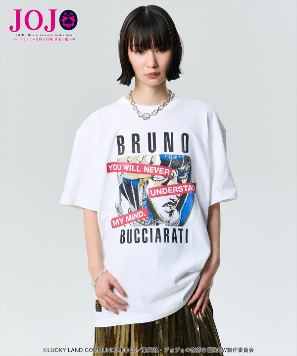 楽天市場】ブローノ・ブチャラティ Tシャツ2 Bruno Bucciarati T 