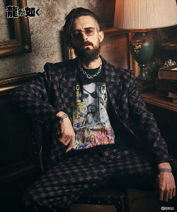 @ ^N@Goro Majima T-Shirt / SE}W}TVc@glamb O