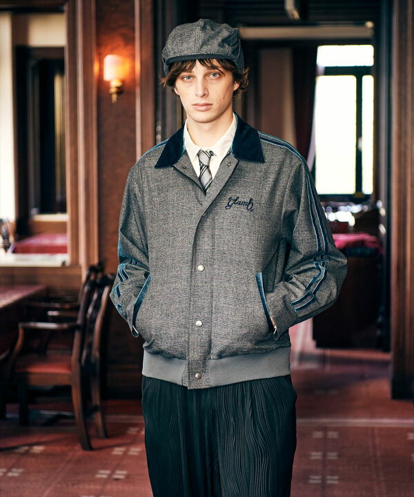 楽天市場】glamb グラム Glen Check Line Blouson / グレンチェック 